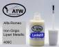 Preview: Alfa-Romeo, Iron Grigio Lipari Metallic, 409C: 20ml Lackstift, von ATW Autoteile West.